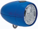 RI 45 L Fanale a batteria Basta Vintage con 2 Super Led BLU  (batt. incluse)